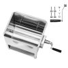 Manual Meat Mixer, 30L Fixed Tank Meat Processing Equipment(Mixing Max 60LBS for Meat), Stainless Steel Meat Mixer, Sausage Mixer Machine with Lid Ha