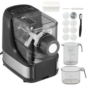 Electric Pasta Maker, 150W Automatic Noodle Maker Machine with 8 Pasta Shapes, 4 Intelligent Modes, 500g Flour Capacity Pasta Maker Machine with Meas