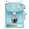 20 Bar Espresso Machine for home- Professional Compact Espresso Maker with Milk Frother Steam Wand, Pressure Gauge & 54oz Large Water Tank, Low Noise
