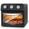 Pizza Oven & Bread Machine, French Double-Door Air Fryer with 12.5 Quart Capacity, 1500W Power, 360° Air Circulation, 4 Cooking Modes, 7-in-1 Multi-F
