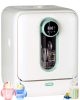 Baby Bottle Washer, Sterilizer and Dryer Pro Cleaning Machine with 360° Dual Spray Arms, Steam Sterilization, Drying Function, Auto Cleaning for Brea