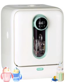 Baby Bottle Washer, Sterilizer and Dryer Pro Cleaning Machine with 360° Dual Spray Arms, Steam Sterilization, Drying Function, Auto Cleaning for Brea