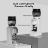 Automatic Coffee Grinder with 48-Stage Grind Adjustment, 245g Coffee Bean Chamber, 160g Ground Coffee Chamber, 58-54-51mm Grounding Hammer, LED Displ