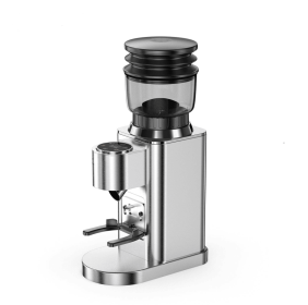 Automatic Coffee Grinder with 48-Stage Grind Adjustment, 245g Coffee Bean Chamber, 160g Ground Coffee Chamber, 58-54-51mm Grounding Hammer, LED Displ