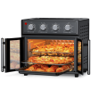 Bread Machine Oven 26QT Large Capacity French Double Door Air Fryer 1700w 7 Preset Menus 7-in-1 Multifunctional for baking, baking, grilling, toast,