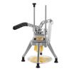 French Fry Cutter, 1/4" Blade Commercial Potato Chopper, Lever-Action Vegetable Dicer with Ergonomic Handle, Stainless Steel Potato Slicer for Thin C