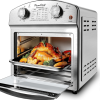 12.5 Quart 7-in-1 Convection Toaster Oven, 1500W, Stainless Steel, with 5 Pre-Set Menus – Roast, Bake, Slope, Grill, Broil, Toast, Dehydrate & Defros