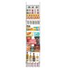 Over the Door Pantry Organizer, 10-Tier Pantry Organization and Storage, Heavy-Duty Steel Hanging Spice Rack, Adjustable Wall Seasoning Shelves, for