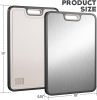 Double-sided titanium straw cutting board, 15 inches * 10 inches, kitchen cutting board, non-toxic cutting board, suitable for meat and vegetables, n