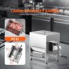 Manual Meat Mixer, 30L Fixed Tank Meat Processing Equipment(Mixing Max 60LBS for Meat), Stainless Steel Meat Mixer, Sausage Mixer Machine with Lid Ha