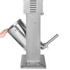 Electric Sausage Stuffer, 33 LBS / 15 L Vertical Meat Stuffer, Stepless Speed Control and Foot Pedal, Stainless Steel Heavy Duty Sausage Filler with