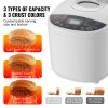Bread Maker, 19-in-1 2LB Dough Machine, Nonstick Ceramic Pan Automatic Breadmaker with Gluten Free Setting, Whole Wheat Bread Making, Digital, Progra