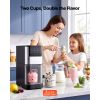 Ice Cream Maker, 7-in-1 Frozen Treat Maker for Gelato, Sorbet, Milkshake, Frozen Yogurt & Lite Ice Cream, Homemade Ice-Cream Machine with One-Touch M