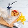 1 Set; Cookie Press Gun Kit; Includes 20 Cookie Dies And 4 Stainless Steel Nozzle For DIY Biscuit Maker And Decoration Christmas Cookie Making; Kitch