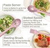 Silicone Cooking Kitchen Utensil Set, 43 Pcs Pink Cooking Utensils Set, Turner, Tongs, Spoon, Spatula, Kitchen Gadgets Tools Set For Nonstick Cookwar