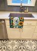 Samoyed in Sunflowers Kitchen Towel Dish Cloths Guest Hand Towel Decorative Bathroom Towel for Face,Tea, Dishcloth, Kitchen and Bath
