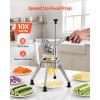 French Fry Cutter, 1/4" Blade Commercial Potato Chopper, Lever-Action Vegetable Dicer with Ergonomic Handle, Stainless Steel Potato Slicer for Thin C