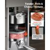 Electric Sausage Stuffer, 25 LBS / 12 L Vertical Meat Stuffer, Stepless Speed Control and Foot Pedal, Stainless Steel Heavy Duty Sausage Filler with