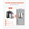 Electric Soup Warmer, 10QT Commercial Soup Kettle with 304 Stainless Steel Detachable Insert Pot, 95~176 Fahrenheit Adjustable Temperature, Soup Stat
