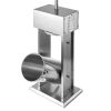Electric Sausage Stuffer, 33 LBS / 15 L Vertical Meat Stuffer, Stepless Speed Control and Foot Pedal, Stainless Steel Heavy Duty Sausage Filler with