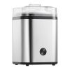 Ice Cream Maker, 2.11 Qt. Large Capacity, Electric Automatic Ice-Cream Machine, with Easy Operation & Cleaning, Stainless Steel Shell, for Homemade F