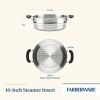 Brilliance Steamer Insert Metal Utensil and Dishwasher Safe, Stainless Steel