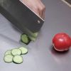 Stainless Steel Cutting Boards for Kitchen, Lipped stainless steel cutting board. Large cutting board suitable for meat, fruits, vegetables, bread, a