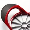 Apple Slicer Corer, Stainless Steel Upgrade 12 Sharp Apple Slicer Large, Ergonomic Plastic Handle Non-slip And Easy To Hold, Kitchen Fruit Divider Ru