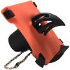 Portable bottle opener, a portable multi-functional keychain tool suitable for opening beer, soda, and screw-top bottles. It is suitable for travel,